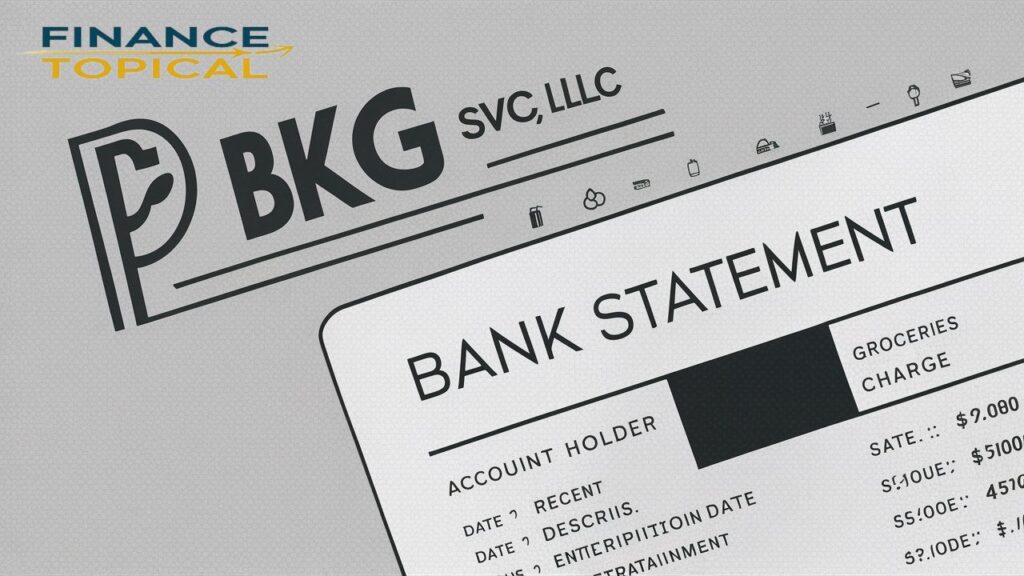 FID BKG SVC LLC Charge on Your Bank Statement