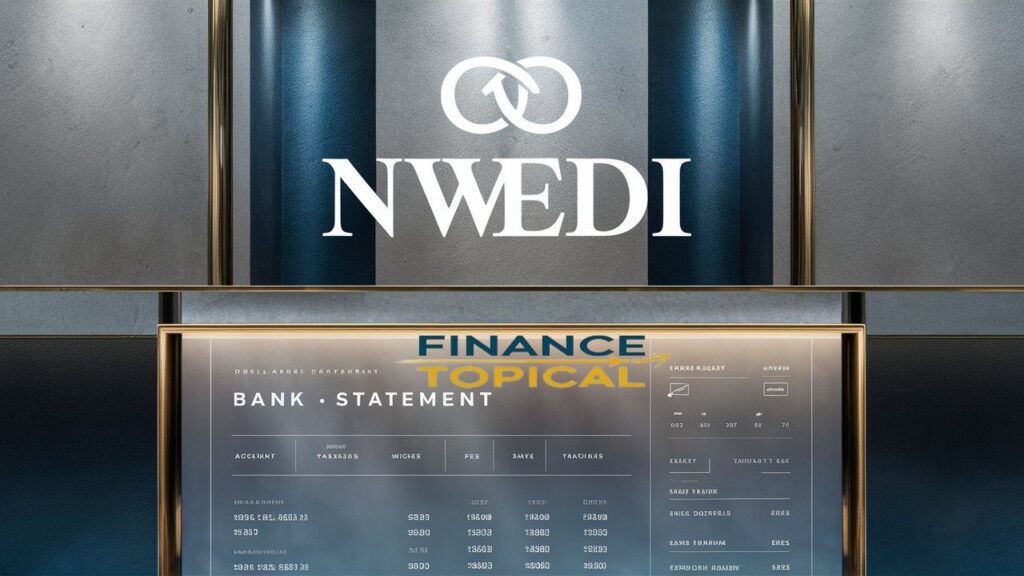 NWEDI on a Bank Statement (2)